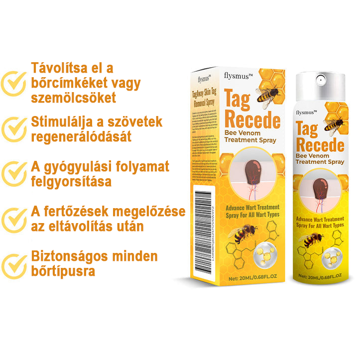 【💗utánvétel (COD)💗】Méhméreg szemölcs és övsömör eltávolító spray (👨⚕AAD Ajánlott) 🐝🐝🔥(🔥Last Day 80% Off)