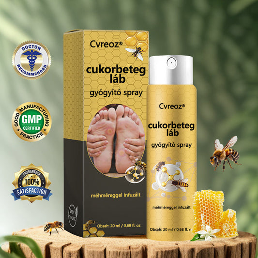 Cvreoz® méhméreg gyógyító spray a sebek gyógyulására és regenerálására a kezeken és a lábakon🌿🌿🌿🌿🌿🌿