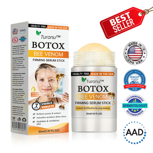 Az USA-ból készült és szállították✨Turonu™ Botox Bee Venom bőrfeszesítő szérumstick (🔥Utolsó NAP 70% KEDVEZMÉNY)💄
