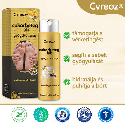 Cvreoz® méhméreg gyógyító spray a sebek gyógyulására és regenerálására a kezeken és a lábakon🌿🌿🌿🌿🌿🌿