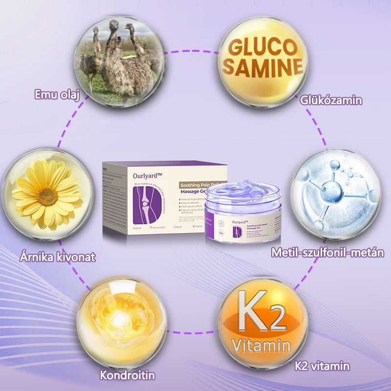 👨‍⚕️Official Áruház: Ourlyard™ Kurkuma és Emu-olaj ízületi gyulladás csillapító fájdalomcsillapító masszázs gél 👨‍⚕️American Ortopédia (AAOS) jóváhagyva🔥🔥🔥🔥