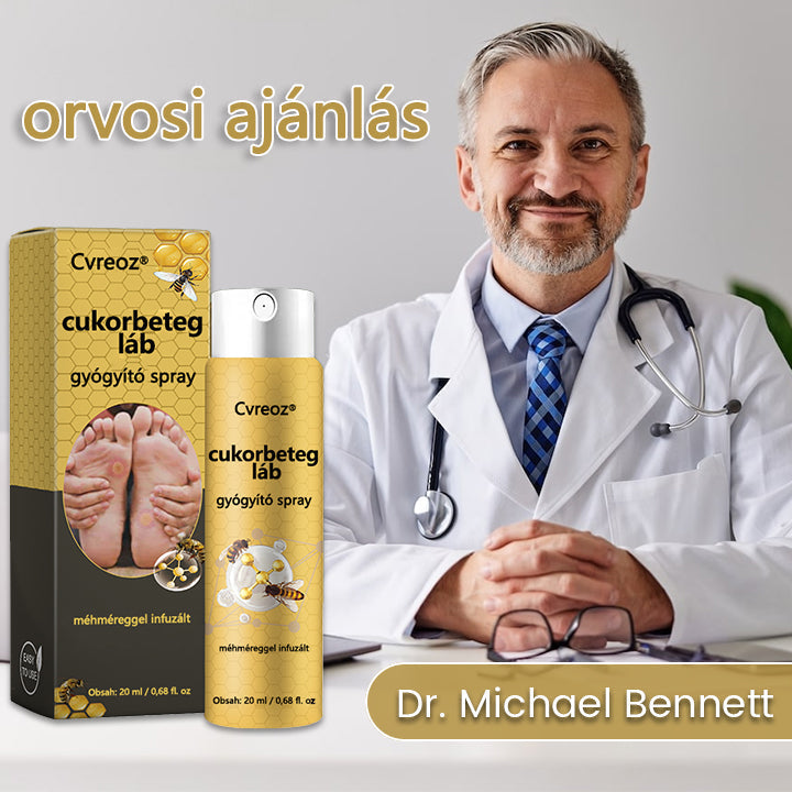 Cvreoz® méhméreg gyógyító spray a sebek gyógyulására és regenerálására a kezeken és a lábakon🌿🌿🌿🌿🌿🌿