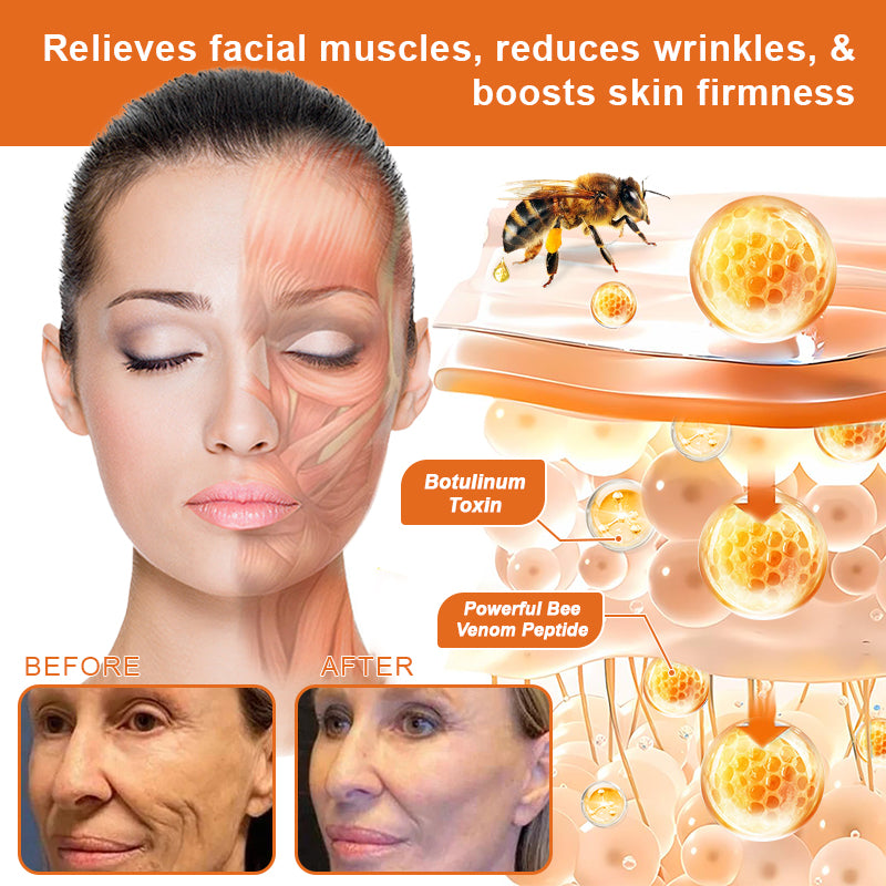 Az USA-ból készült és szállították✨Turonu™ Botox Bee Venom bőrfeszesítő szérumstick (🔥Utolsó NAP 70% KEDVEZMÉNY)💄