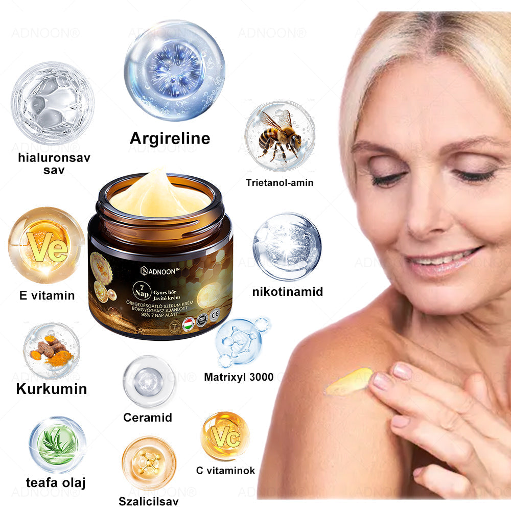 ADNOON® 🌼 7 napos erőteljes bőregészség-javító krém – ajánlja a Magyar Dermatológiai Társulat (MDT) 👨‍⚕️